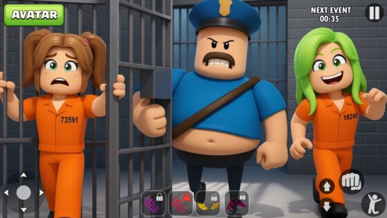 Prison Escape: Parkour Obby 3D 1.8. Скриншот 3