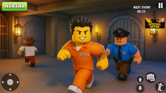 Prison Escape: Parkour Obby 3D 1.8. Скриншот 4