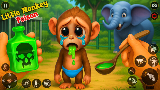 I Am Prankster Monkey Zoo 1.4. Скриншот 2