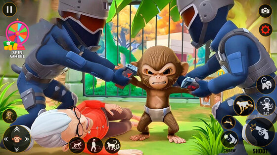 I Am Prankster Monkey Zoo 1.4. Скриншот 15