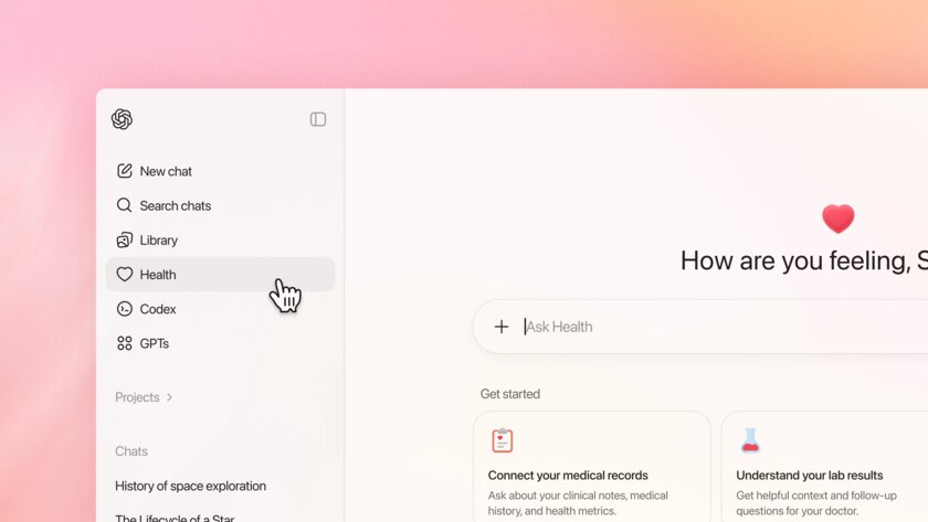OpenAI представила ChatGPT Health: раздел чат-бота для здоровья пользователя