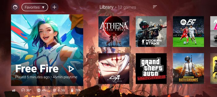 The Arcade — Game Launcher Hub 3.1. Скриншот 4