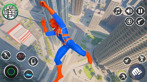 Spider Rope Hero Rescue Game 1.4. Скриншот 15