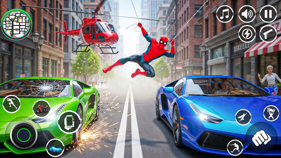 Spider Rope Hero Rescue Game 1.4. Скриншот 17