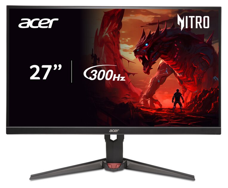 В России представлен монитор Acer Nitro XV320QKP0 с двумя режимами: 4K/160 Гц и FHD/320 Гц