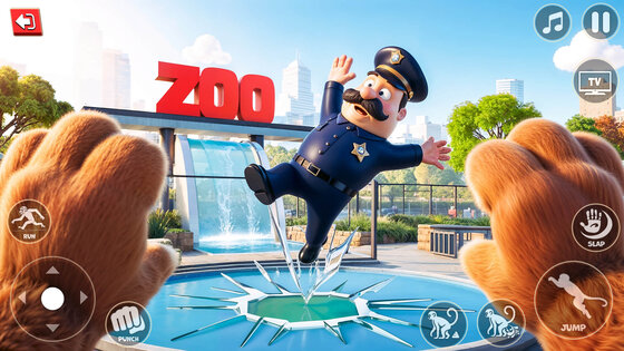 I Am Zoo Monkey Life Simulator 1.8. Скриншот 19