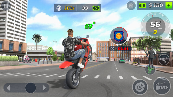 Moto Bike Stunt Wheelie Game 1.3. Скриншот 15