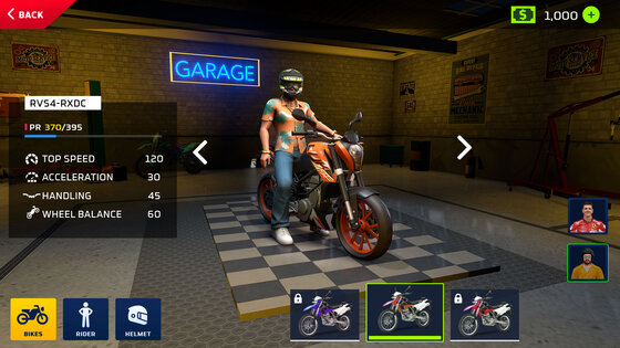 Moto Bike Stunt Wheelie Game 1.3. Скриншот 18