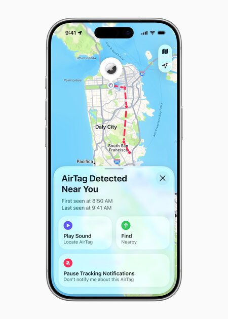 Apple представила новый AirTag: с большим радиусом действия и повышенной громкостью
