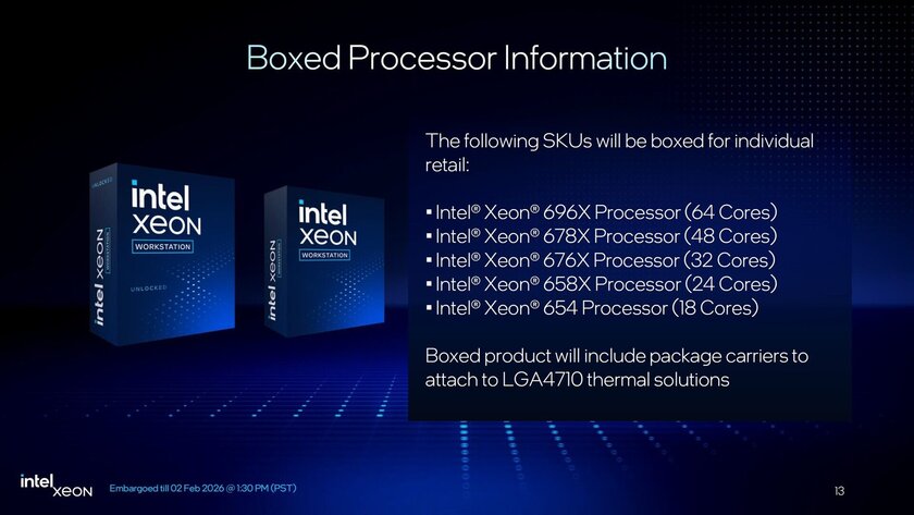 Intel представила Xeon 600: мощные процессоры для рабочих станций