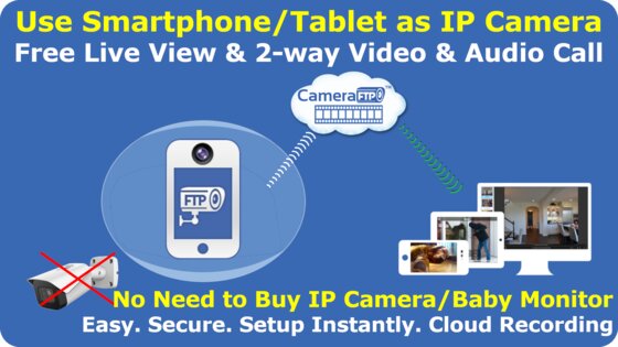 CameraFTP Mobile Security Camera 5.1. Скриншот 9