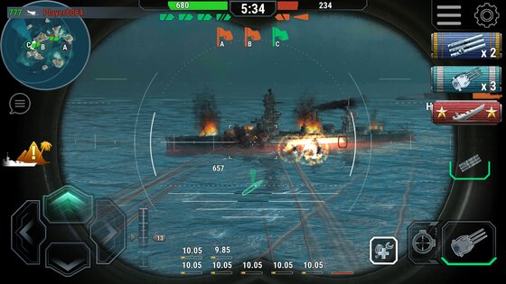 Warships Universe Naval Battle 0.8.3. Скриншот 8
