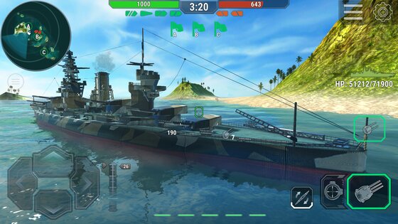 Warships Universe Naval Battle 0.8.3. Скриншот 12