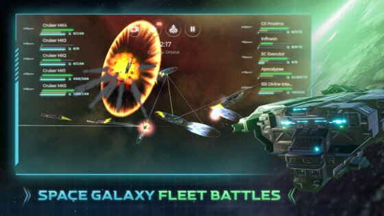 Galaxy Arena Space Battle 2.0.4. Скриншот 2