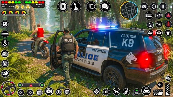 Police Simulator City Chase 10.0. Скриншот 13