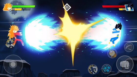 Stick Warriors Shadow Fight 4.0. Скриншот 1