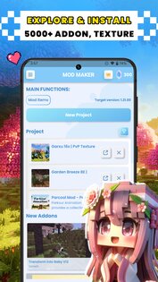 Mod Maker для Minecraft PE 2.1.9. Скриншот 5