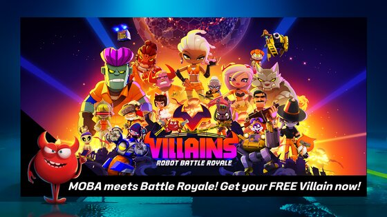 Villains: Robot BattleRoyale 1.20.2. Скриншот 13