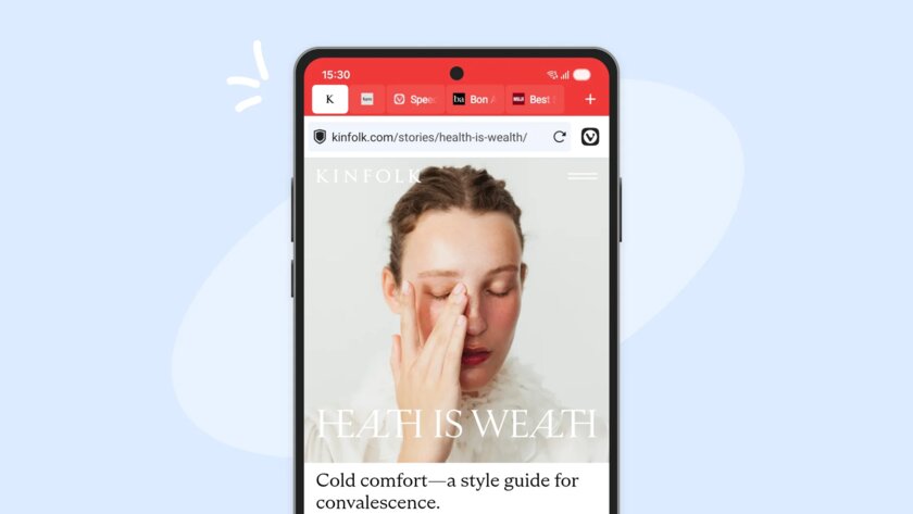 В Vivaldi 7.8 для смартфонов появились закрепленные вкладки и панель конфиденциальности