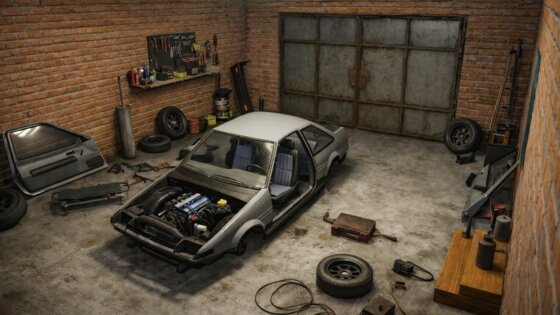 My First Winter Car 0.1.3. Скриншот 6