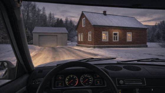 My First Winter Car 0.1.3. Скриншот 11