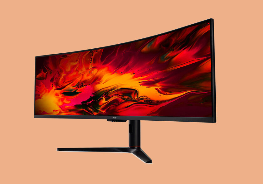 Acer привезла в Россию большой изогнутый монитор Nitro EI491CURS: характеристики и цена