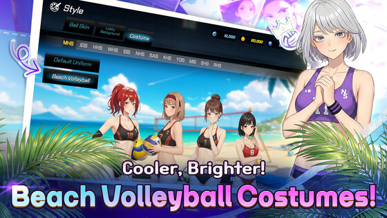 Volley Girls: High School Story 1.16.1. Скриншот 9