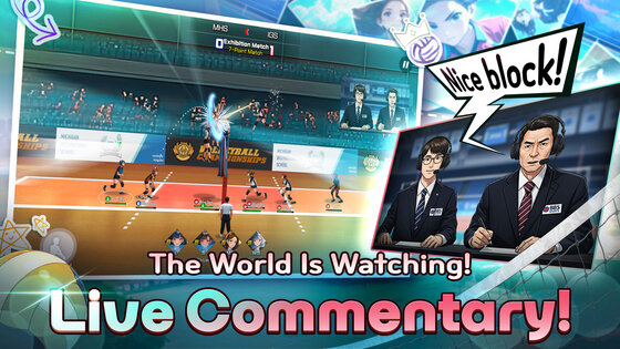 Volley Girls: High School Story 1.16.1. Скриншот 10