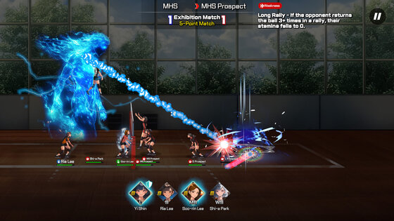 Volley Girls: High School Story 1.16.1. Скриншот 14