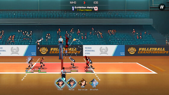 Volley Girls: High School Story 1.16.1. Скриншот 15