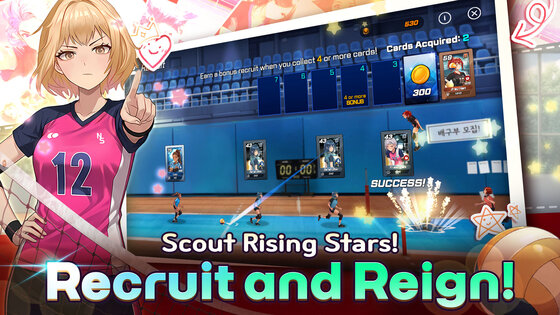 Volley Girls: High School Story 1.16.1. Скриншот 21