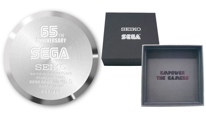 Sega объединилась с Seiko для создания лимитированных часов на 65-летие компании