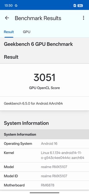 Рекорд автономности с батареей на 10 001 мАч: обзор недорогого realme P4 Power 5G — Производительность и прошивка. 6