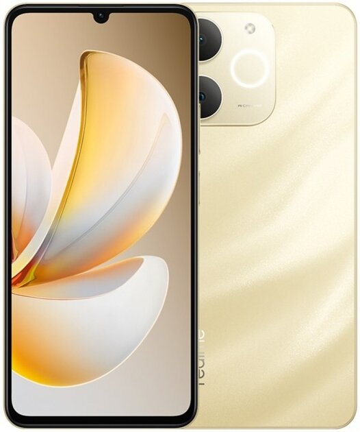 Realme представила смартфон P4 Lite: Unisoc T7250, 4/128 ГБ, батарея 6300 мАч за 130 долларов