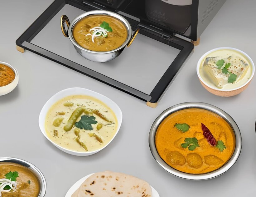Представлен робот-повар Nosh One: он умеет готовить более 500 блюд из 11 кухонь мира
