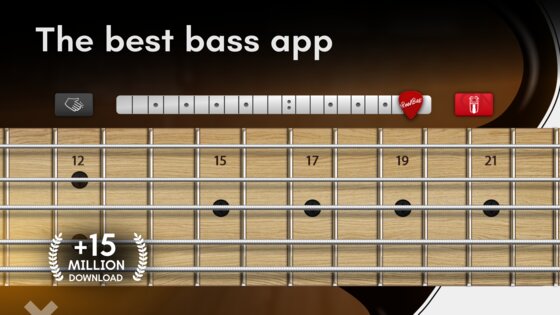 Real Bass electric bass guitar 7.33.7. Скриншот 21
