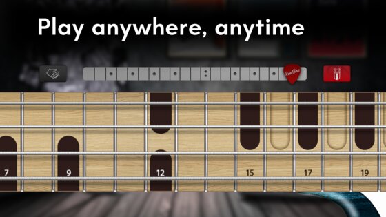 Real Bass electric bass guitar 7.33.7. Скриншот 24