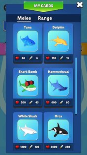 Merge Sharks 1.72. Скриншот 12