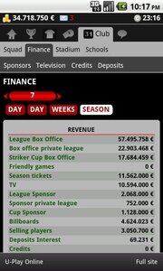 Striker Manager 0.82. Скриншот 7