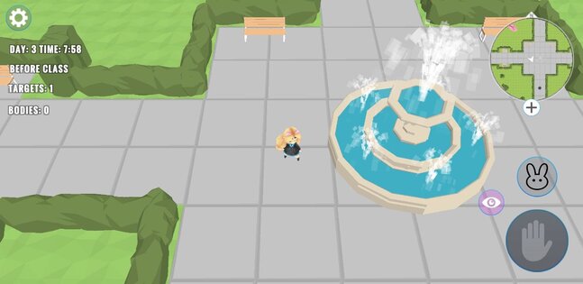 Kawaii School Anime Game 1.2.9. Скриншот 2