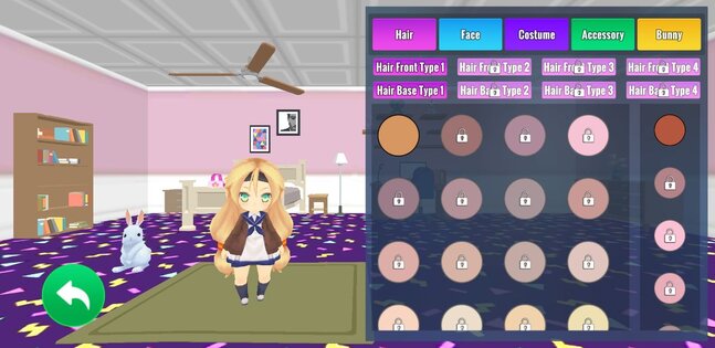 Kawaii School Anime Game 1.2.9. Скриншот 19