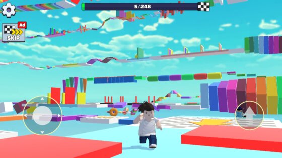 Easy Parkour: Escape Run Obby 1.9. Скриншот 4
