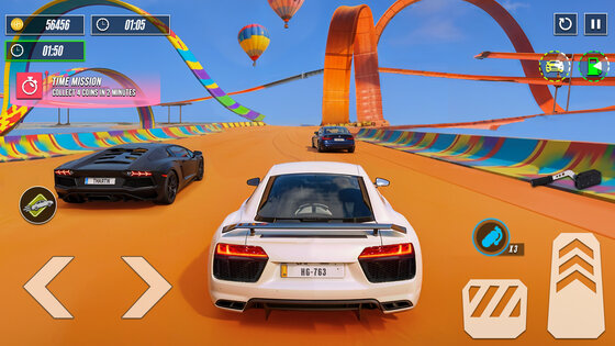 GT Mega Ramp Car Stunt Games 2.4. Скриншот 2