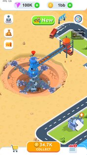 Spiral Excavator Empire 0.2.9. Скриншот 3