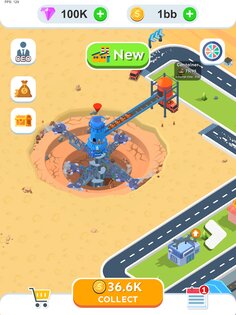 Spiral Excavator Empire 0.2.9. Скриншот 7