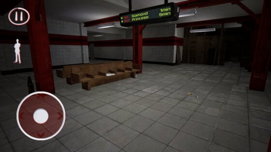 Scary Subway Escape Horror 3.89. Скриншот 8