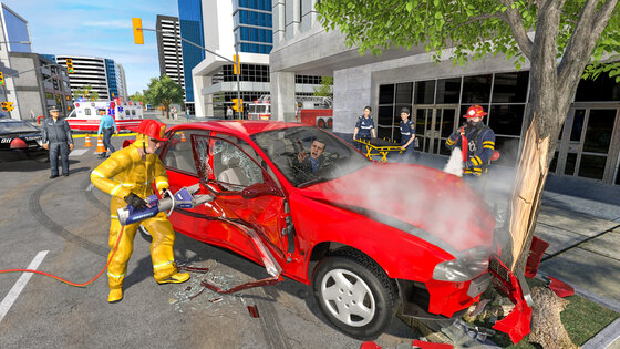 Fire Truck Firefighter Squad 3.0. Скриншот 2