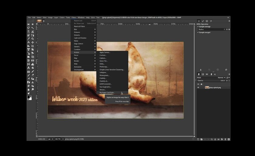 Обновился мощный графический редактор GIMP 3.2.2: список изменений и улучшений