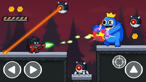 Blue Hero Shooter: Survival 0.6.0. Скриншот 6