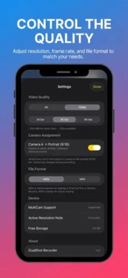 Горизонтально и вертикально одновременно: приложение DualShot Recorder решает проблему съёмки видео
